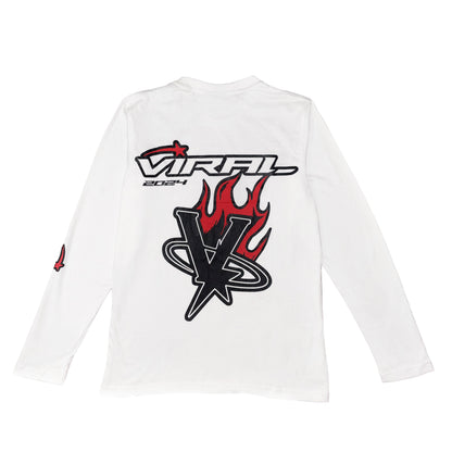V-Star (White) long sleeve F/W 2025